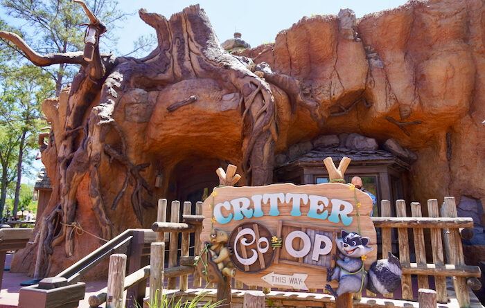 Critter Co-Op sign at the Magic Kingdom