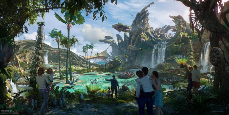Avatar Experience Concept Art for Disneyland