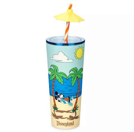 Mickey Mouse Summer Starbucks Stainless Steel Tumbler with Straw – Disneyland