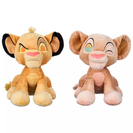 Simba and Nala Plush Set at the Disney Store