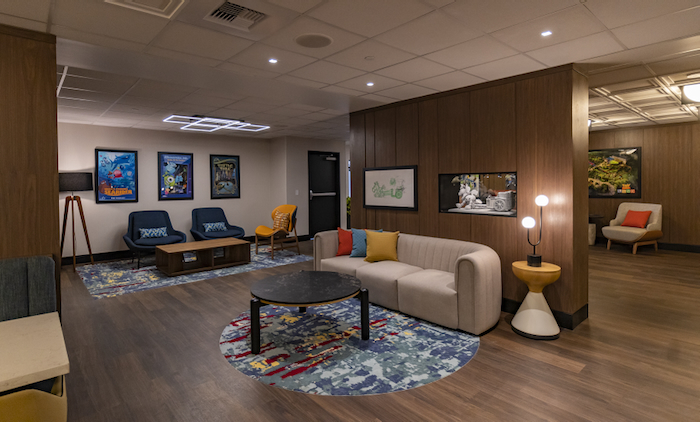 Creators Club Concierge Lounge at Pixar Place Hotel